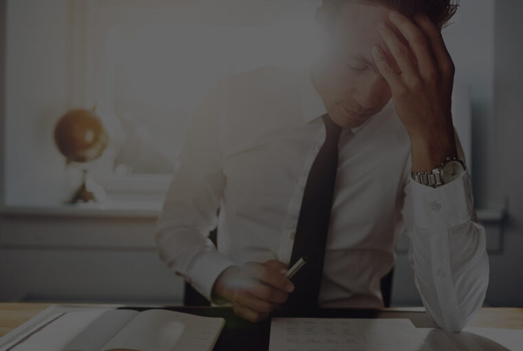 zmartwiony wierzyciel